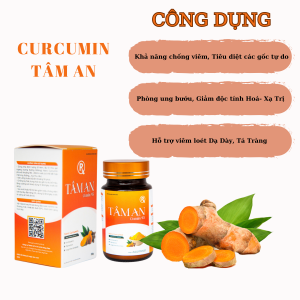 Nano Curcumin Tâm An 30gr